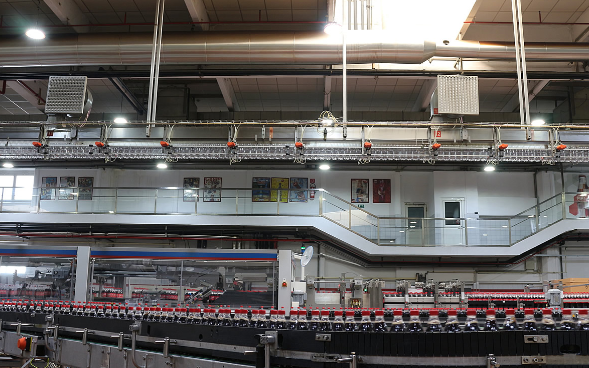 Warehouse LED lighting renovation project